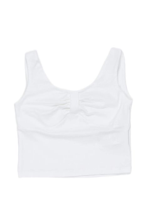 Top con fiocco Lù-Lù BY MISS GRANT | LL4417LATTE